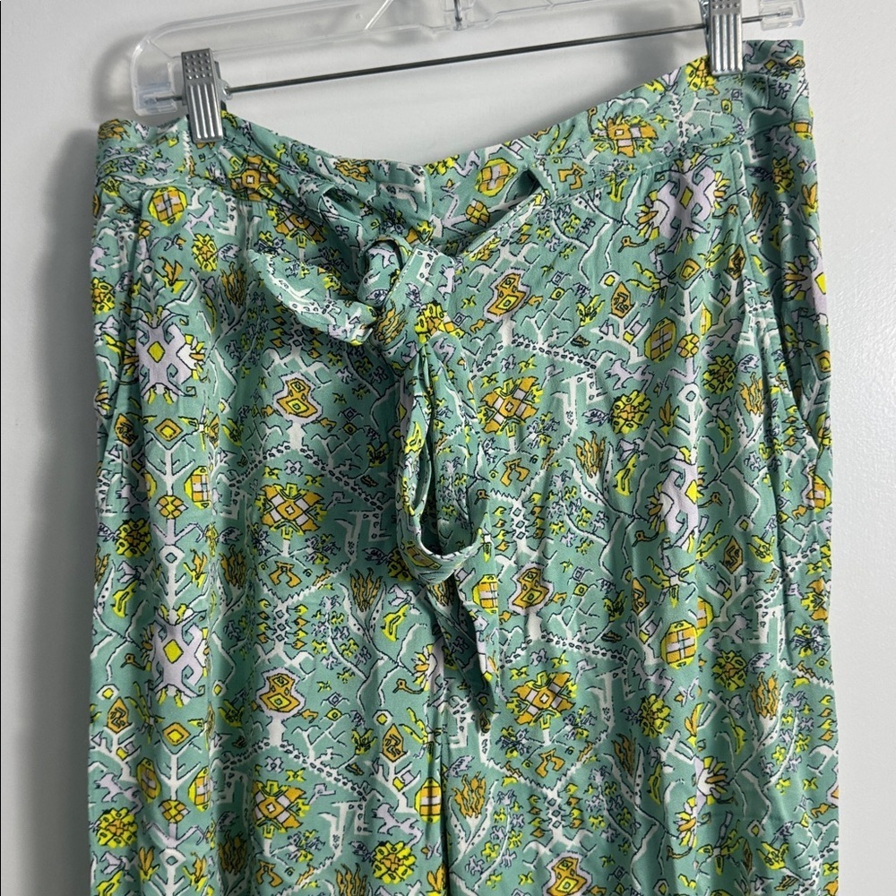 Anthropologie‎ Maeve Alina Island Wide Leg Pants Size 12 - Picture 4 of 10